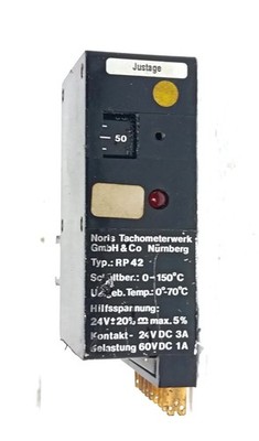 NORIS RP42 TEMPERATURE LIMIT SWITCH 24VDC PT100 INPUT 0-150 C FAST SHIP 