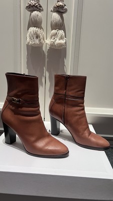 Celine Damen Stiefel Ankle Boots Colour Toffee Größe 38 Size 38 EU