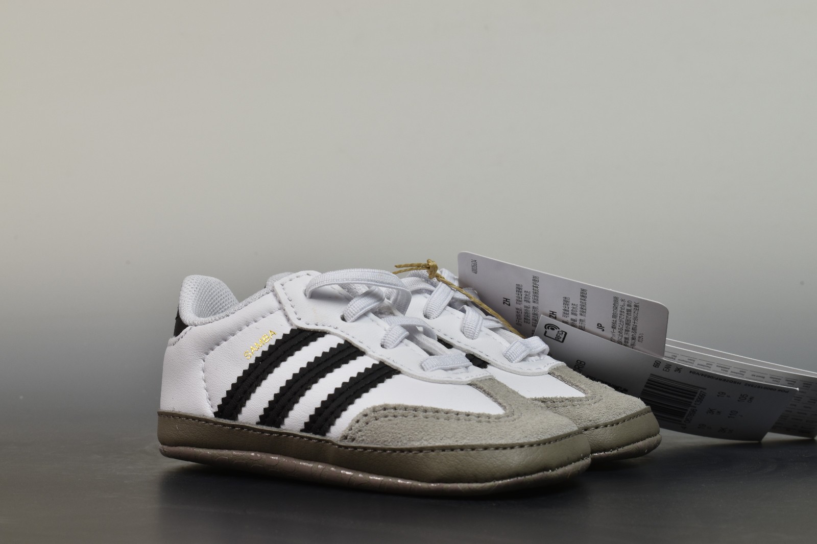 Adidas Originals Samba Crib zapatos para niños bebé zapatos para gatear