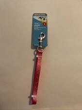 NEW Vibrant Life REFLECTIVE Pink Dog PET Clip Leash Size Small 5FT/1.5m Length 