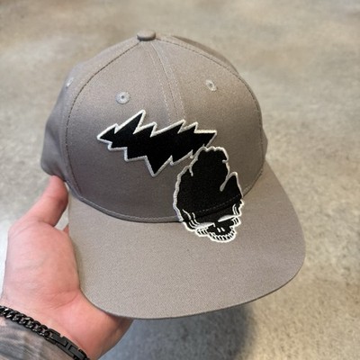 Vintage Y2K Grateful Dead Lot Life SnapBack Hat Cap Grey New NWT Music Band 2000