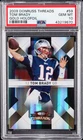 2009 DONRUSS THREADS GOLD FOIL #59 TOM BRADY #/50 PSA 10