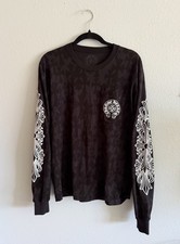 Authentic Rare Chrome Hearts Jacquard Logo Longsleeve