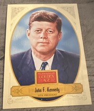 2012 Panini Golden Age  John F. Kennedy #77 🔥 Sharp Card See Pics
