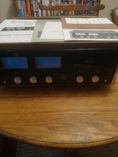 Mcintosh Amplifier Mc 2505 In Working Condition With Wood Case And Manual