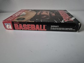Nintendo NES Tecmo Baseball NTSC Boxed With Manual 