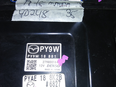 PY9W 18 881 ecm ecu computer 2017-2018 Mazda 3 Mazda3 | eBay