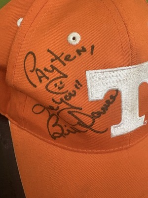Tennessee Orange & White Funny Football Trucker Hat - Buck FAMA Embroidered Mesh Back, Adjustable, One Size - View #11