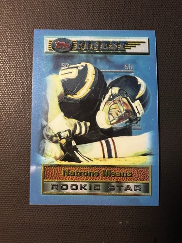 1994 Topps Finest - Natrone Means #188 Refractor