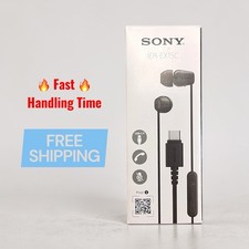 Sony IER-EX15C B Stereo Earbud Headphones Wired In-Ear Earphones USB-C Black