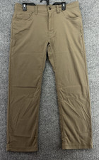 Prana Brion Pants Mens 32x30 Slim Fit Stretch Hiking Outdoors Performance