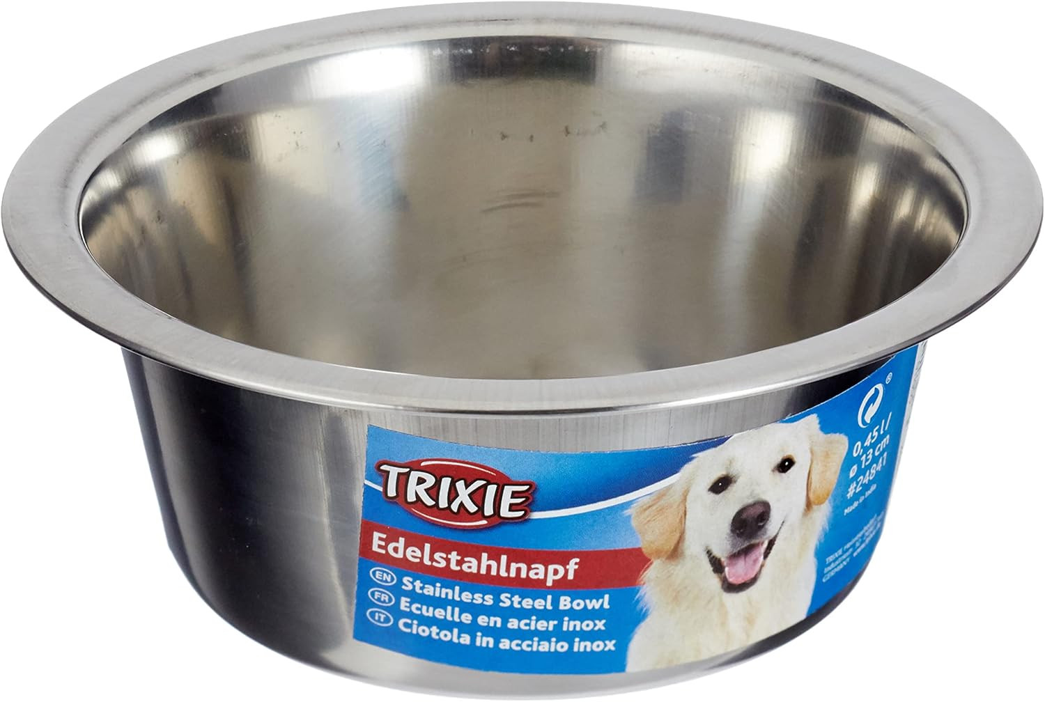 Ciotola Professionale 450ml Acciaio Inox - Contenitore Igienico 0.45L