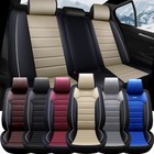 For Ford Maverick 2022-2025 Car Seat Covers Full Set Front Rear Faux Leather