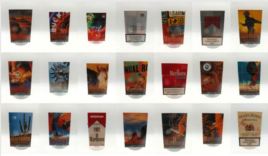 Zigaretten - Vintage - Sammlerstücke - "Marlboro" - Auswahl - ungeöffnet Folie