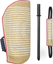 Dog Bite Training Set MelkTemn Professional Dog Bite Sleeve Arm with Whip