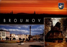Broumov Czech Republic vintage postcard c181