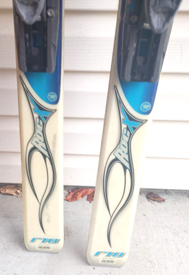 Rossignol RocX 170 170cm Snow Skis with Rossignol 100 Bindings | eBay