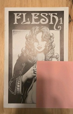 Brad W Foster - Flesh 1 - 1986 Jabberwocky Graphix - Lowbrow Underground Comix