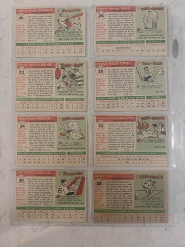 1955 TOPPS BASEBALL CARDS YOU PICK #3 TO 149 !!! - Picture 6 of 22