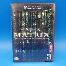 Enter the Matrix Nintendo GameCube Game Tested/Works