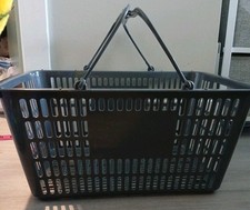 Shopping Basket With Handles Plastic Set Of 18 Big Size