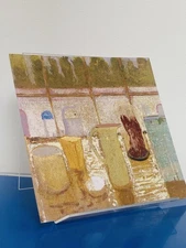 ANDREW CRANSTON Authentic Gallery Showcard Still Life Painting