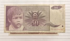 Set of paper money of the world