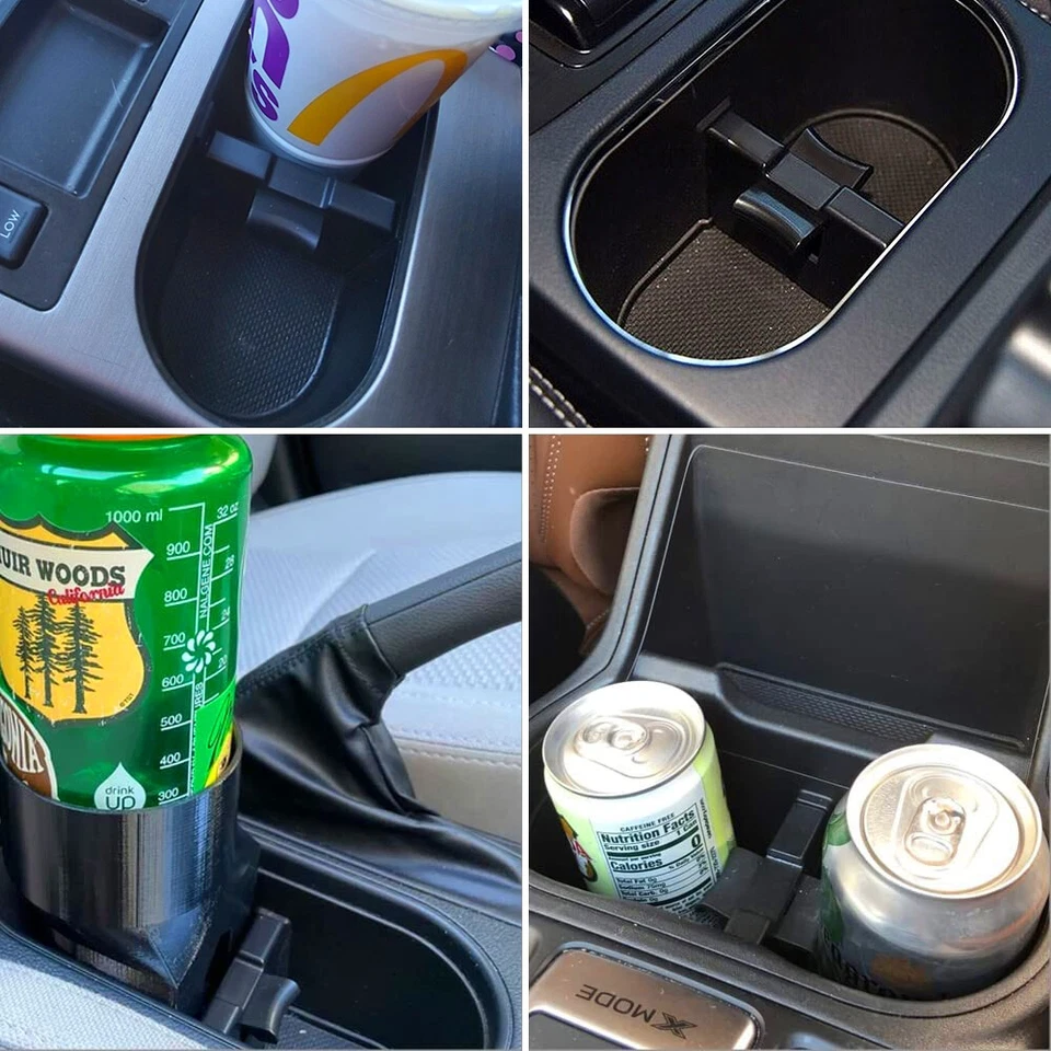 For Subaru Forester Outback Legacy Center Console Cups Insert Holder Divider Foto 3 de 4