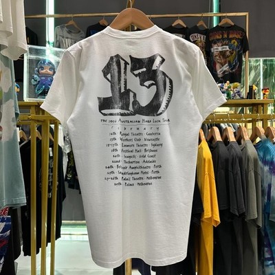 1996 Jeff Buckley Hard Luck Australian Tour Aged T-Shirt White M