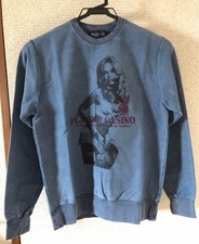 Hysteric Glamour Vintage Sweatshirt Blue M Collab Graphic Girl New