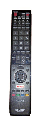 GENUINE SHARP GB172WJSA AQUOS LCD TV REMOTE