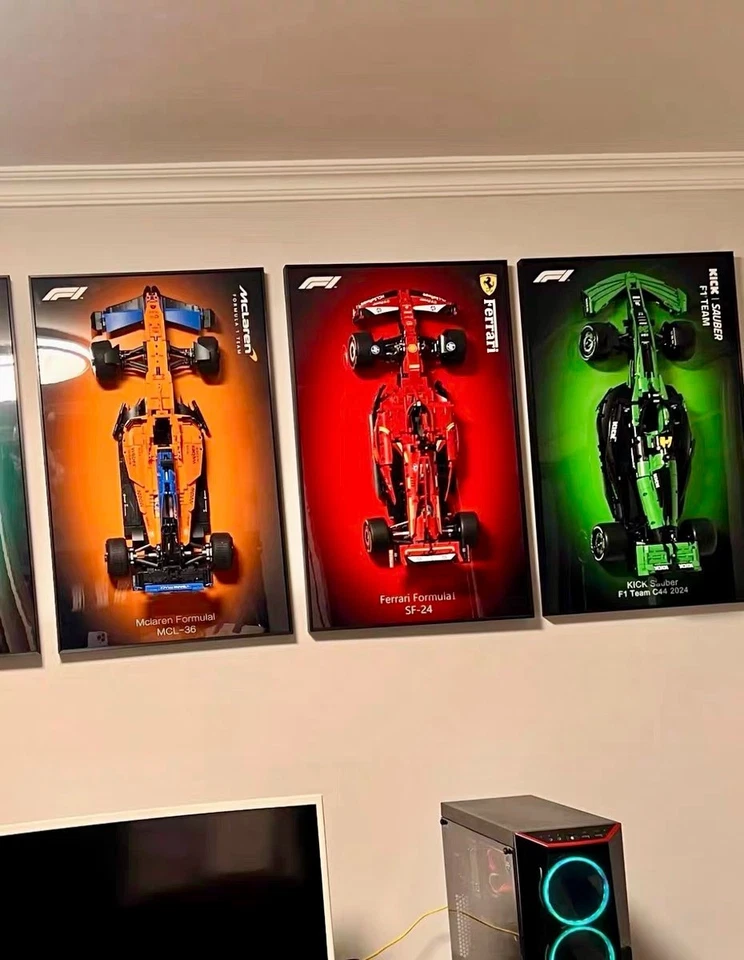 31.5" Metal Display wall mount for CaDA KICK SAUBER F1 Team C44 - Image 2 of 4