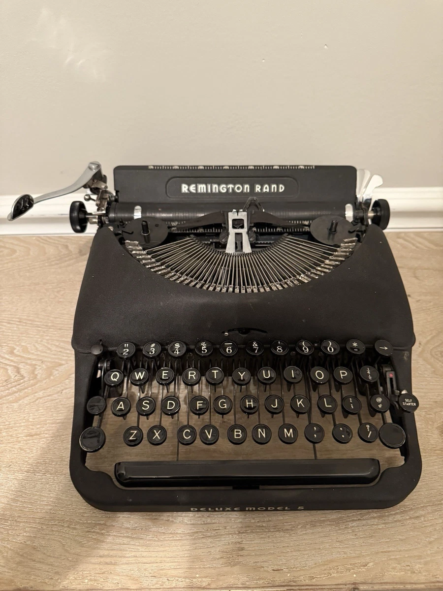 Las mejores ofertas en Máquina de escribir Remington Rand modelo 5