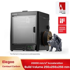 ELEGOO Centauri Carbon 3D Printer FDM 20,000 mm/s² Acceleration 500 mm/s Speed