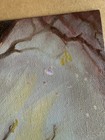 Lantern on tree fantasy original oil painting canvas panel Haileylikespaint 8x10 — photo 6