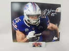 Buffalo Bills Jackson Hawes Signed 8x10 Photo #2 JSA Witness COA