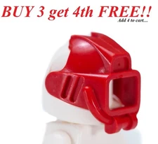 ☀️NEW LEGO MINIFIG MINIFIGURE Visor Underwater RED Mask Only