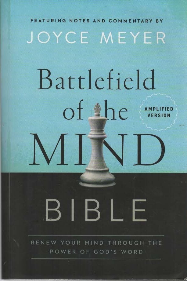 Battlefield of the Mind Bible: Renew Your Mind - Joyce Meyer - Good - Paperback