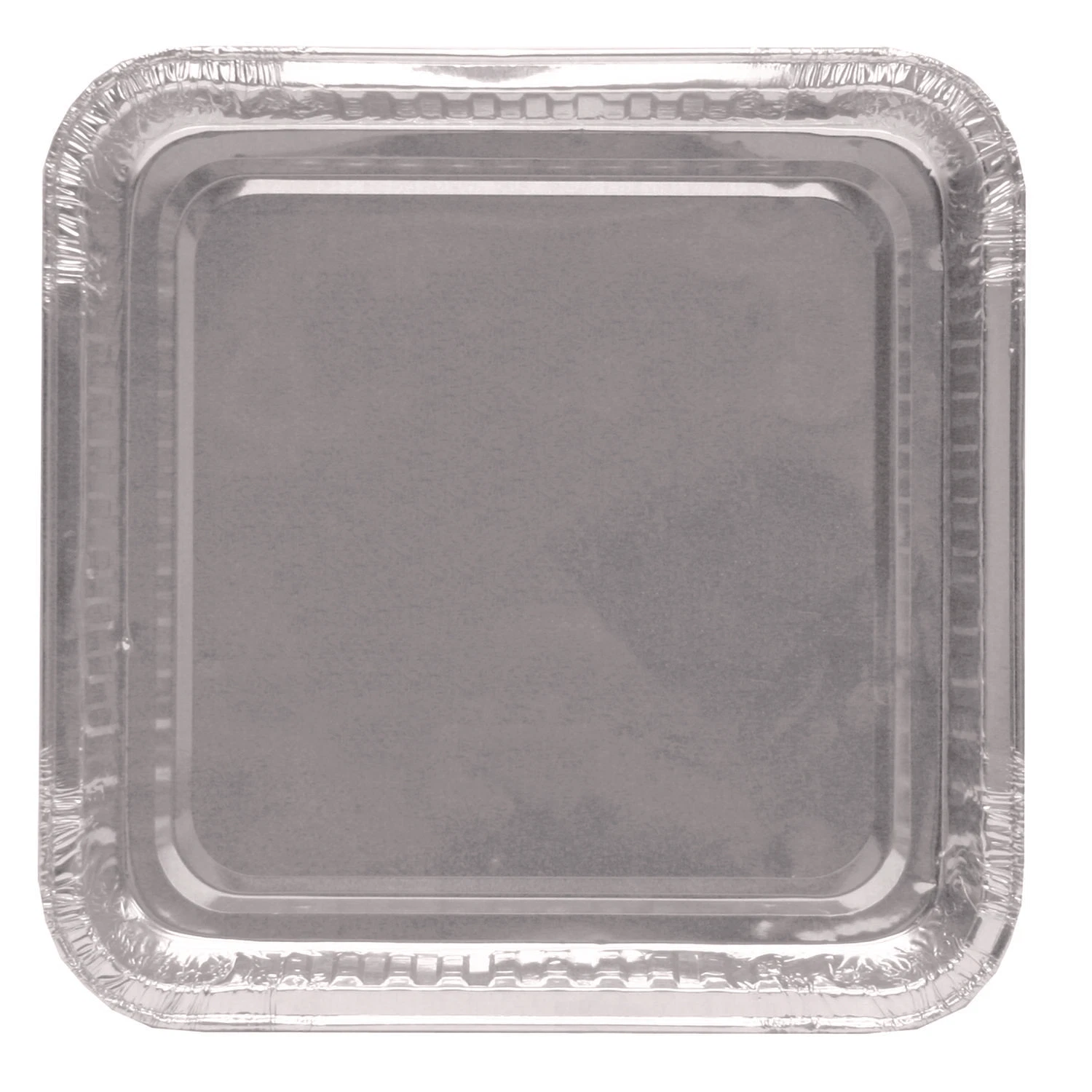 8 Square Cake Pan, 7.88 x 7.88 x 1.31, Silver, Aluminum, 500/Carton