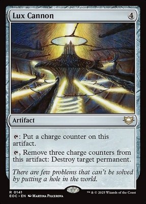 *MtG: 4x LUX CANNON - Commander: Edge of Eternities Rare - magicman*