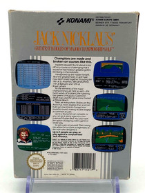 Jack Nicklaus' Greatest 18 Holes of Major Championship Golf (NES) &ndash; PAL/NOE, CIB