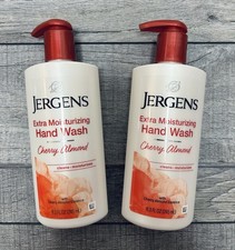 Jergens Cherry Almond Extra Moisturizing Liquid Hand Soap 8.3 fl oz 2 Units