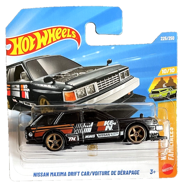 Hot Wheels Nissan Maxima Drift Car Wagons 10/10 2026 225/250 1:64 Modellauto STH-image