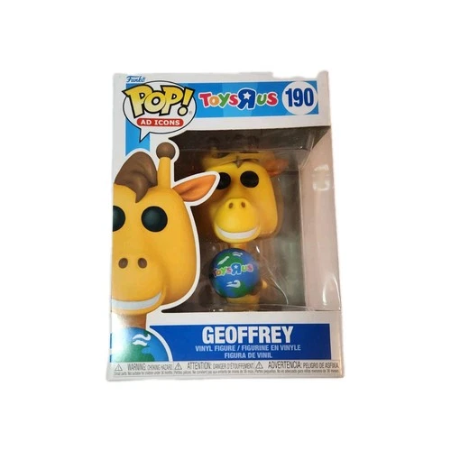 Funko Pop! Ad Icons Toys R Us Geoffrey #190 Vinyl Figure w/ Soft Protector