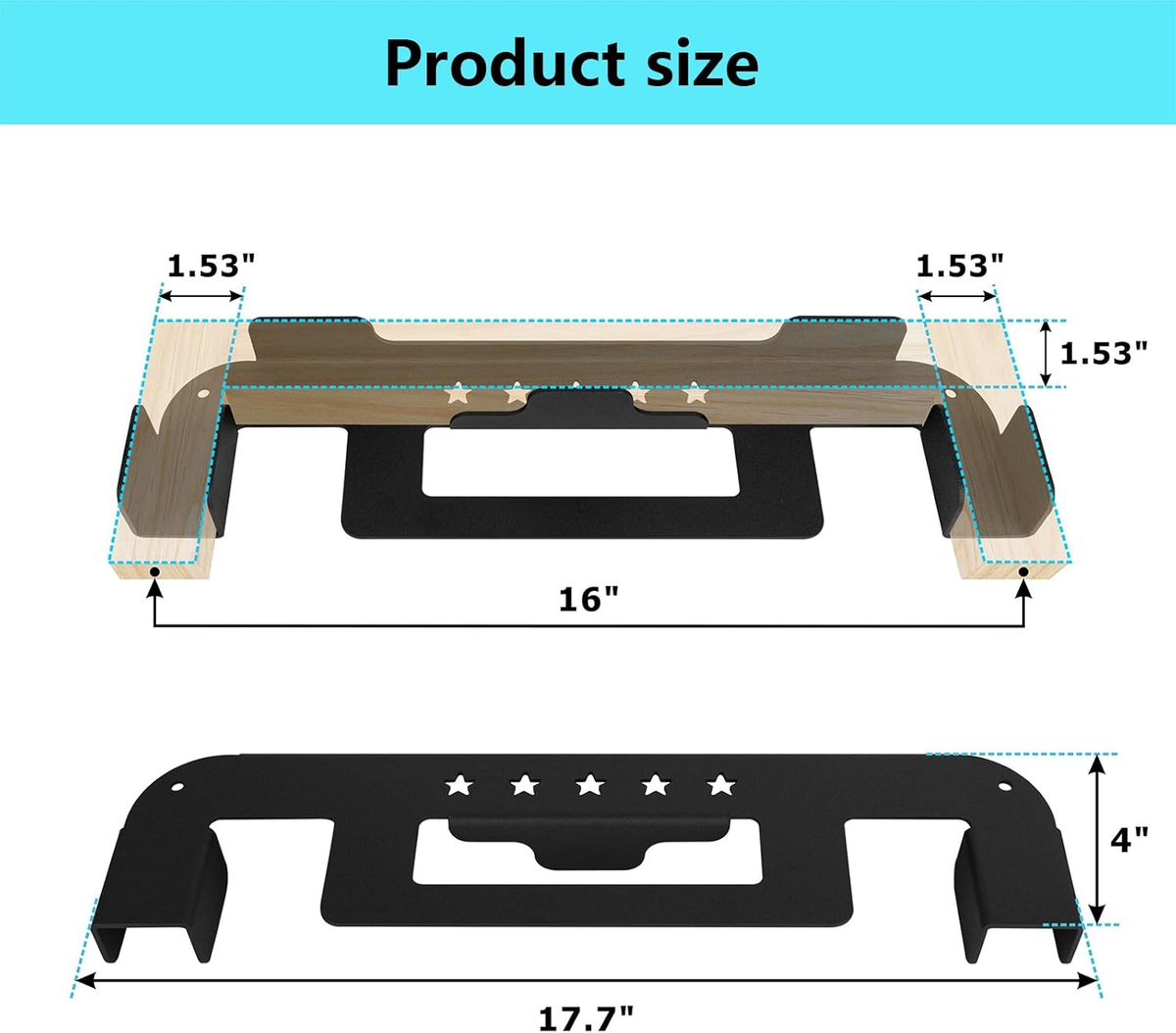 1PCS Framing Tools 16 Inch Stud Layout Tool, Framing Spacing Tool