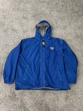 NFL New York Giants Men's Legacy Stadium Full-Zip Blue Hooded Jacket Sz XXL NWT
