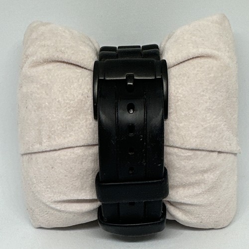 Fossil Nate JR1354 Men's Black Silicone Analog Dial Quartz Genuine Watch HME357 - Picture 5 of 11