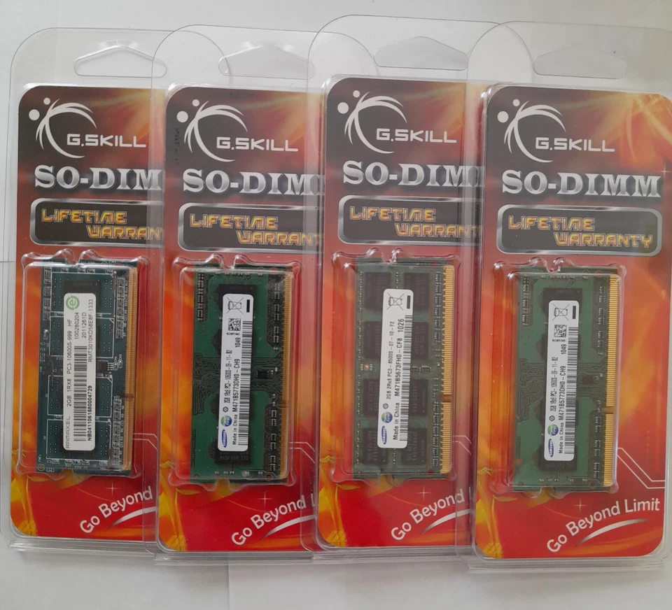 4 Samsung 2GB PC3-10600S DDR3-1333MHz So-Dimm - Image 2 of 3