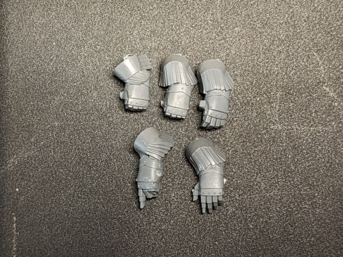 Warhammer Horus Heresy Cataphractii Terminator Power Fists x5 Bits Lot, G190