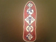 Vision GATOR replica Skateboard Deck Shaped Sticker - 7"